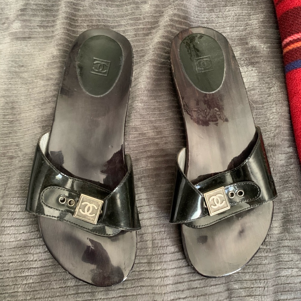 Authentic chanel clogs